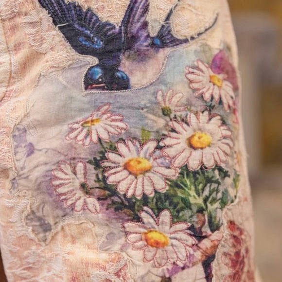 Magnolia Pearl Cotton Jaquard Miner Denim - Picture 2 of 10